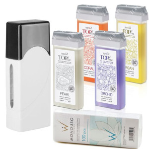 4x wosk TOP LINE PREMIUM Depilacja PODGRZEWACZ