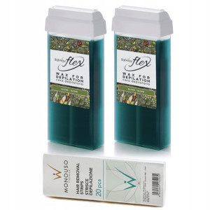 2+1 GRATIS DEPILACJA woski rolka algae paski FLEX