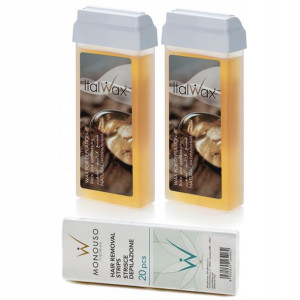 2+1 GRATIS DEPILACJA woski rolka natural ITALWAX