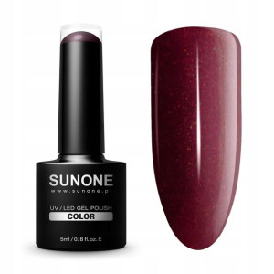 SUNONE C18 Cleo lakier hybrydowy 5 ml Bordowy