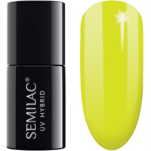 Semilac 040 Canary Green 7ml lakier hybrydowy