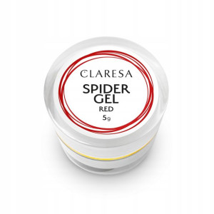 Claresa Spider Gel żel do zdobień Red 5g czerwony