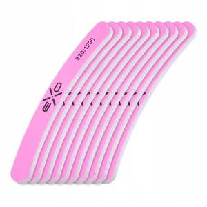 EXO Polerka Banan 320/1200 do paznokci hybryd 10sz