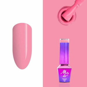 Molly Lac Lakier hybrydowy kolor 511 Róż Pink 5 ml