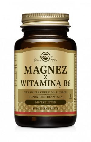 Solgar Magnez Z Witaminą B6