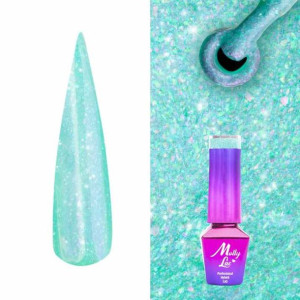 Molly Lac Lakier hybrydowy 591 Holo Brokat 5 ml