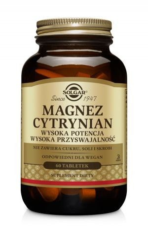 Solgar Magnez Cytrynian