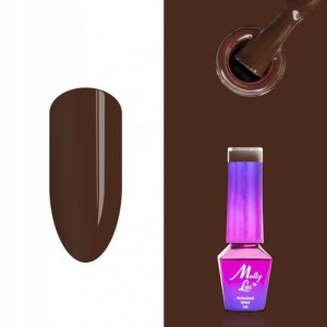 Molly Lac Lakier hybrydowy Choco 357 Brązowy 5 ml