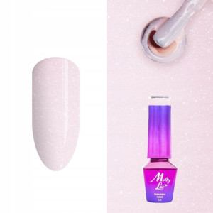 Molly Lac lakier hybrydowy kolor 428 5 ml różowy