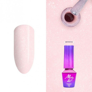 Molly Lac lakier hybrydowy KOLOR 427 5 ml RÓŻ HOLO