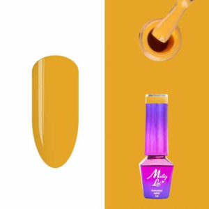 Molly Lac lakier hybrydowy KOLOR 494 5 ml Żółty