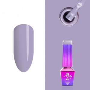 Molly Lac Lakier hybrydowy kolorowy 343 5ml fiolet