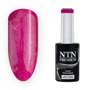 NTN Lakier hybrydowy kolorowy 205 5g różowy pink