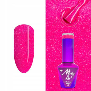 Efekty w pędzelku lakiery hybrydowe Molly LUX 312