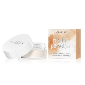Claresa Puder pod oczy FEEL THE POW(D)ER 02 BEIGE