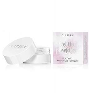 Claresa Puder pod oczy FEEL THE POW(D)ER! 01 WHITE