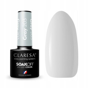 Claresa Lakier Hybrydowy Gray 203 szarości hybryda
