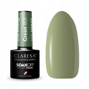 Claresa Lakier Hybrydowy Green 801 hybryda zielony