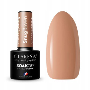 Claresa Lakier Hybrydowy BRĄZ SNUG BROWN LAKIERY