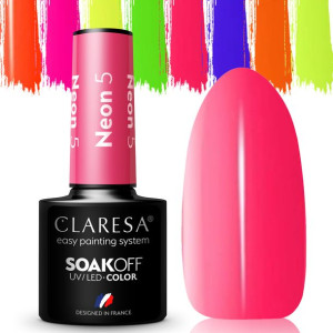 Claresa Lakier hybrydowy NEON 5 5g