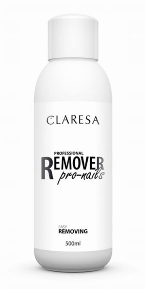 Claresa Remover aceton usuwa lakier hybrydowy 500m