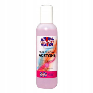 ACETON 100ml RONNEY do usuwania lakierów hybrydowy