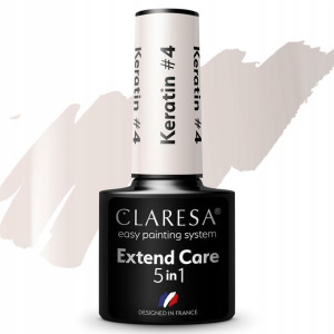 Claresa KERATIN baza lakier top 5w1 nadbudowa #4