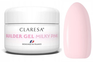 Claresa Builder Gel Milky Pink 15g żel jednofazowy naturalny mleczny róż