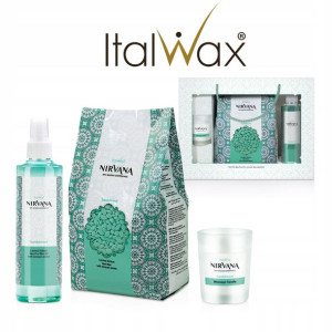 ItalWax NIRVANA SANDALWOOD zestaw do depilacji SPA