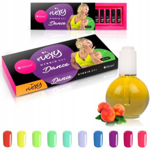 10+1 ZESTAW do HYBRYD DANCE LAKIERY OLIWKA silcare