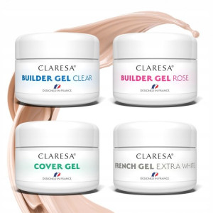 ŻELE 3+1 ŻEL UV/LED CLARESA Builder Gel 15g WYBÓR