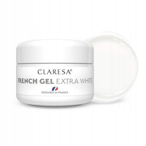 Żel do paznokci CLARESA BUILDER GEL EXTRA WHITE 25