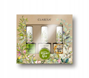 CLARESA pielęgnacja paznokci Vegan Spa GREEN POWER