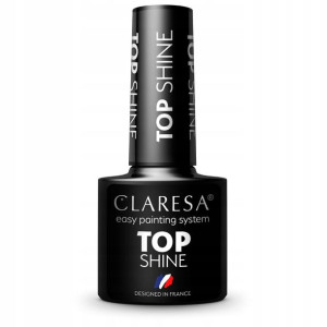 CLARESA TOP SHINE pod pyłki na lakier hybrydowy