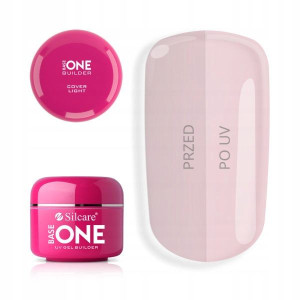Silcare Gel Base Cover Light 15 g żel maskujący
