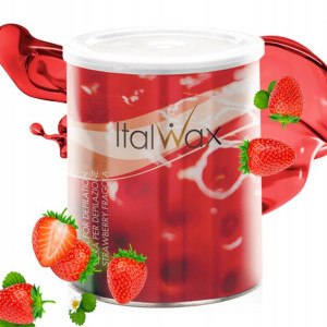 ItalWax Strawberry do depilacji w puszce 800ml