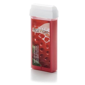 ItalWax wosk w rolce do depilacji NOGI truskawka