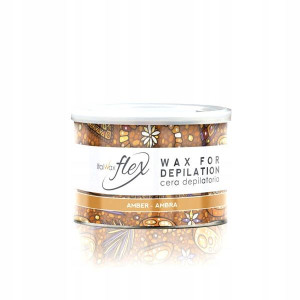 ItalWax Flex Amber wosk w puszce depilacja CIAŁO