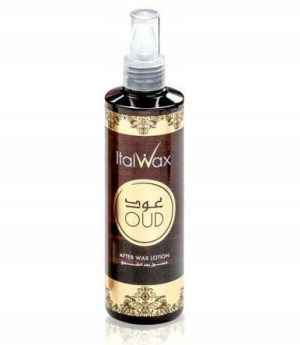 ItalWax duży aromatyczny lotion po depilacji Oud 250ml relaksująca depilacj