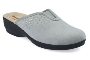 Kapcie damskie domowe Inblu BJ 129 szary