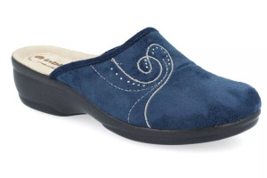 Kapcie damskie domowe Inblu BJ 127 granatowy