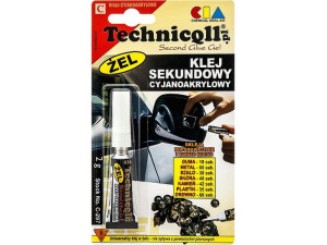3386  Klej sekundowy żel 2g technicqll