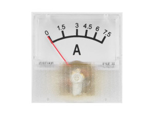 51-507               Miernik analog.amper.kw.mini 7.5a
