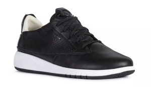 Sneakersy GEOX D02HNA czarny RESPIRA Aerantis