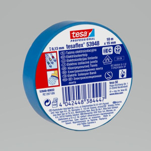 Taśma elektroizol.5000v pcw 10m:15mm niebieska (h5394702)