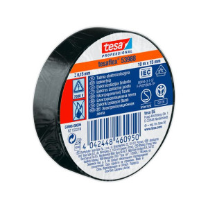 Taśma elektroizol.5000v pcw 10m:15mm czarna (h5394810)