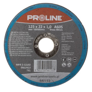 Tarcza do cięcia metalu, t41, 115x2.5x22a30s proline