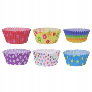 Foremki papierowe papilotki do muffinek babeczek