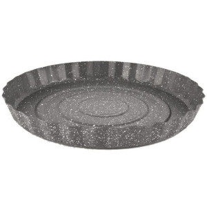 Forma na tartę do pieczenia granitowa pizza duża