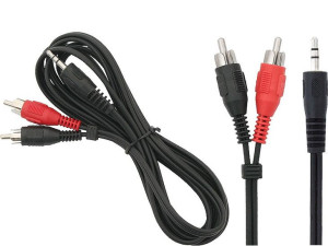 4334  Przyłącze wt.3,5st-2xwt.rca  1,5m